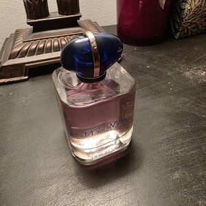 Giorgio Armani My Way Fragrance - Deep Blue and Soft Pink